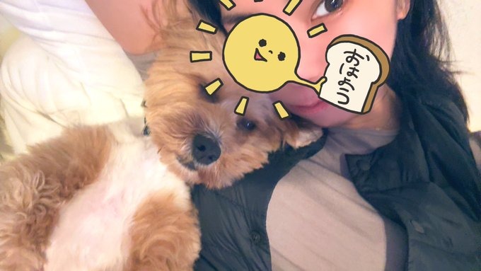 ダサダサ家着でおはよの画像