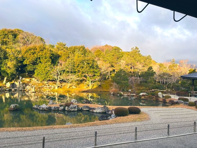 最近は開門一番のお寺の画像